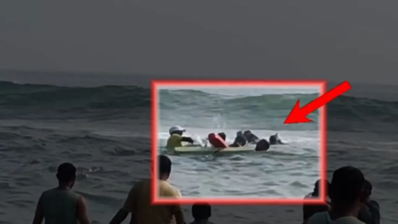 ପୁରୀରେ ସମୁଦ୍ରରେ ବୁଡ଼ି ଯାଉଥିବା ୪ ଜଣ ପଶ୍ଚିମବଙ୍ଗ ପର୍ଯ୍ୟଟକଙ୍କୁ ଉଦ୍ଧାର