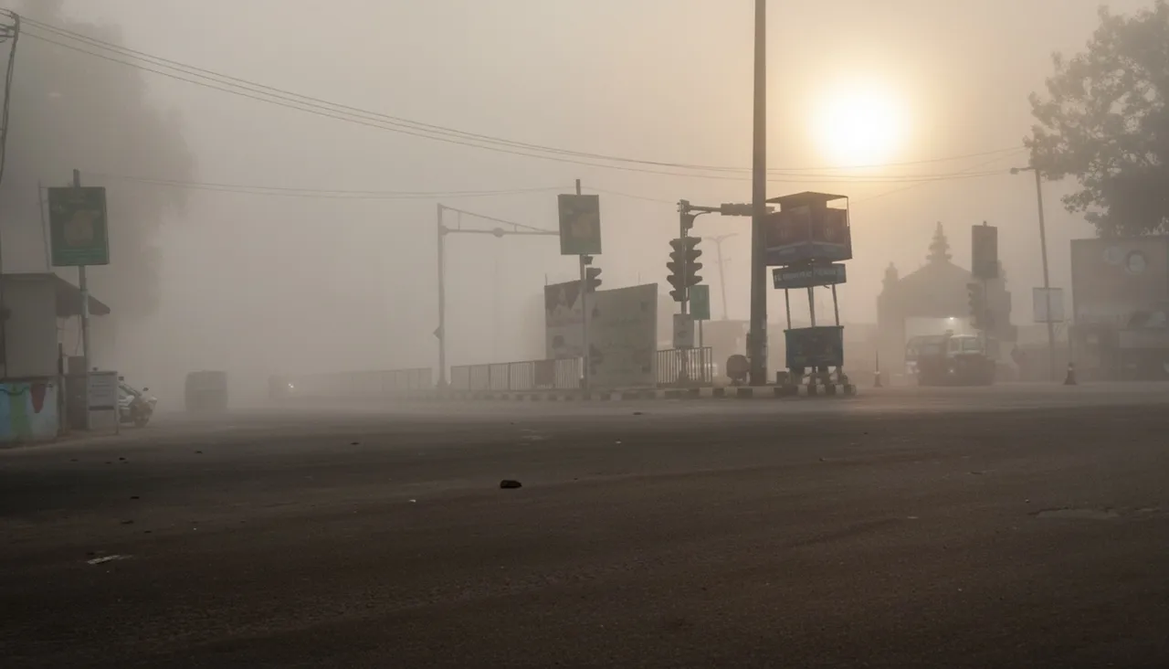 ସାରା ଓଡ଼ିଶାରେ ଘନ କୁହୁଡ଼ି, ଦୃଶ୍ୟମାନତା 50 ମିଟର ତଳେ ହ୍ରାସ