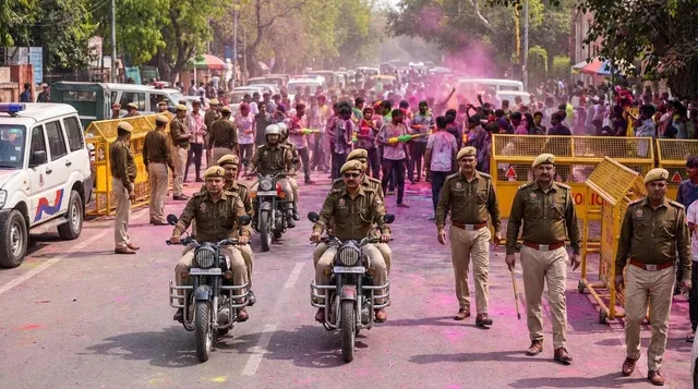 ହୋଲିରେ ଗୁଣ୍ଡାଗିରି ଏବଂ ଷ୍ଟଣ୍ଟ କରୁଥିବା ଲୋକମାନେ ଅସୁବିଧାରେ ପଡ଼ିବେ; 9,000 ଦିଲ୍ଲୀ ପୋଲିସ କର୍ମଚାରୀଙ୍କୁ ନିୟୋଜିତ