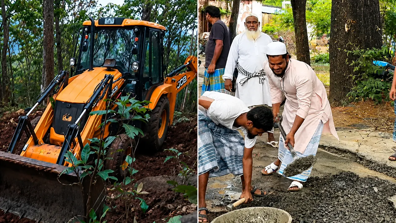 ସରକାର ବିଫଳ, ଲୋକମାନେ ମୁକ୍ତି ପାଇଲେ: ମୁସଲିମ ବହୁଳ ଗାଁ ନିଜ ରାସ୍ତା ପାଇଁ ପାଣ୍ଠି ଯୋଗାଇଲେ